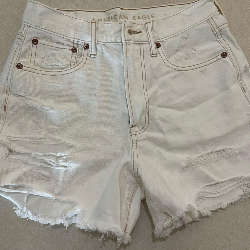 AE Distressed Boyfriend Shorts
